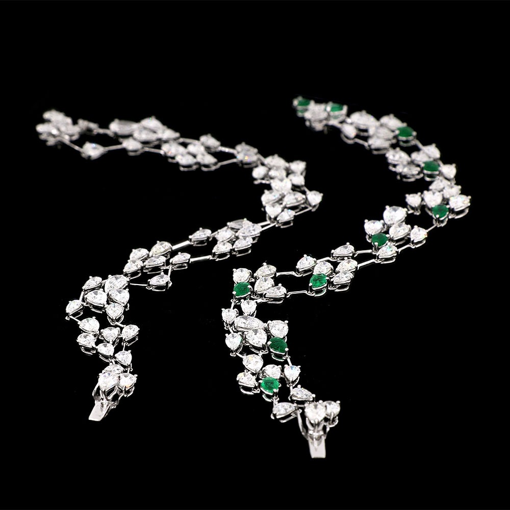 Emerald Diamond Bracelet