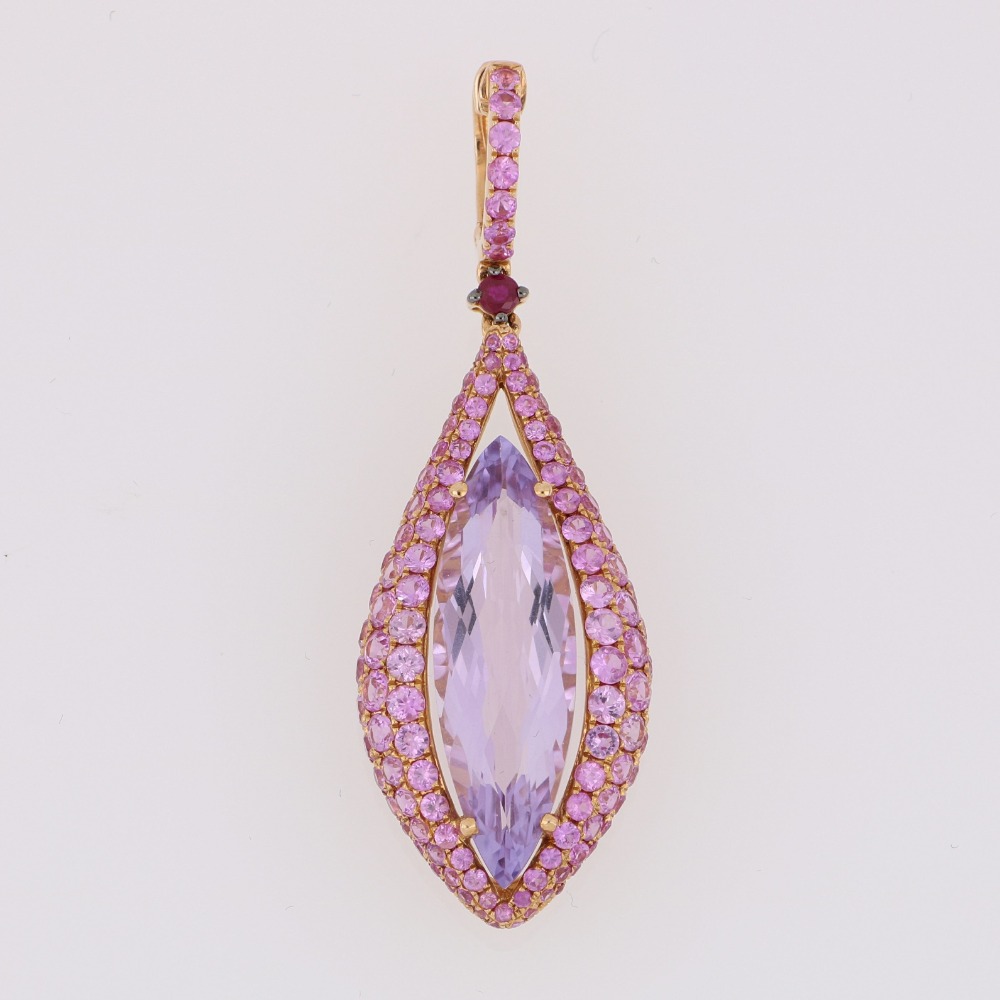 Amethyst  earring