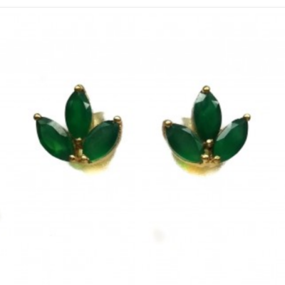 Gold plated Silver earrings