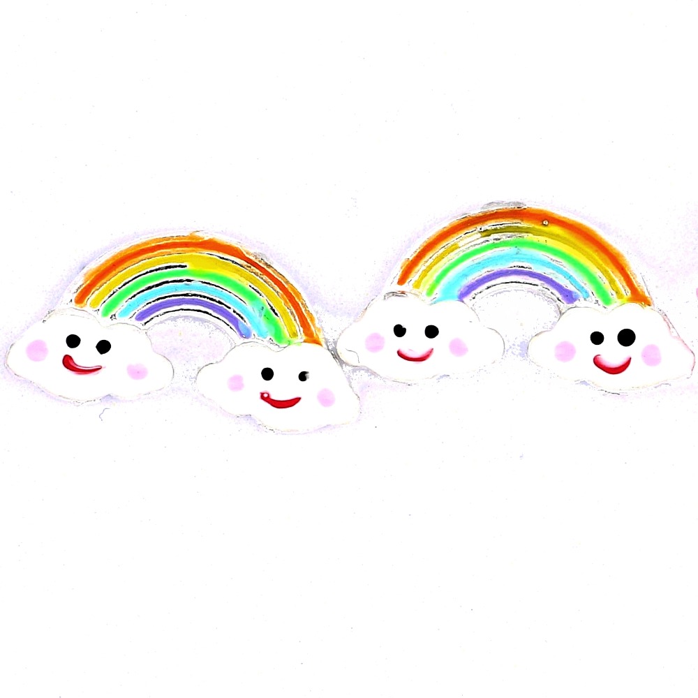 Orecchini Smiley Rainbow