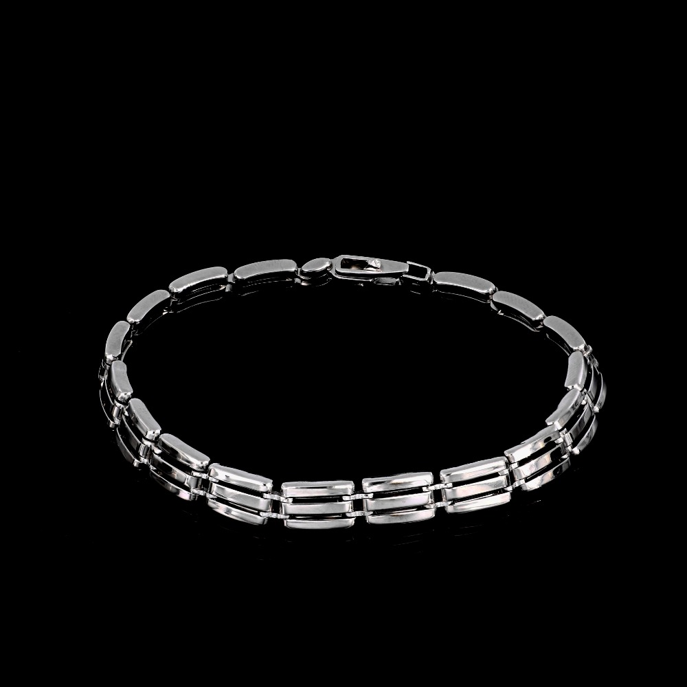 Bracciale maglie lineari