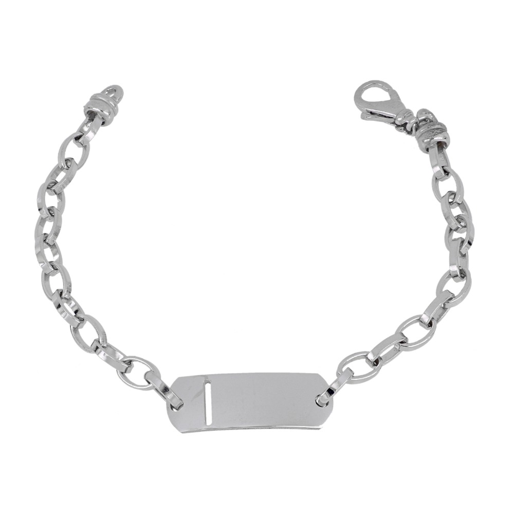 Bracciale targa - ID tag bracelet