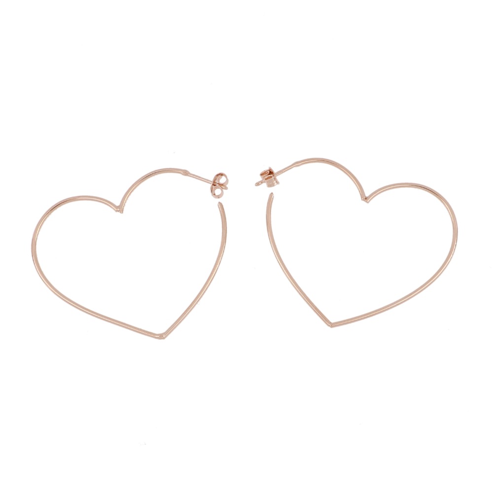 Orecchini cuore - Heart earrings