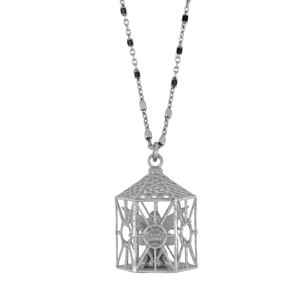 Collana con gabbia - Cage necklace