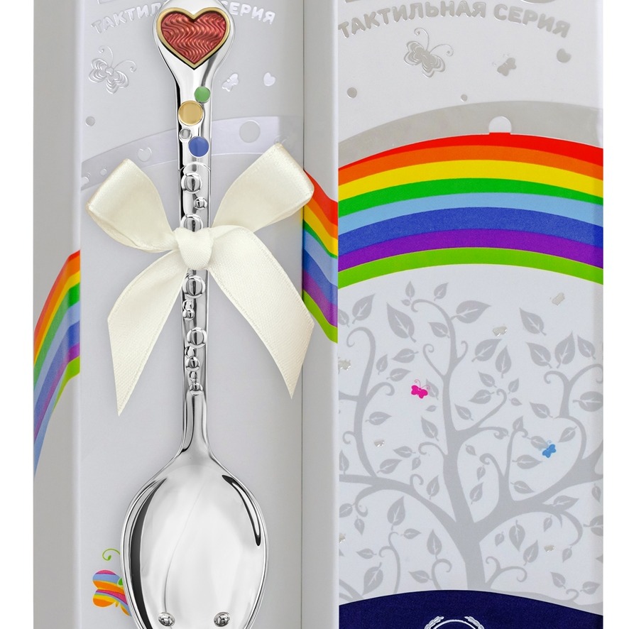 Tactile spoon "Heart"