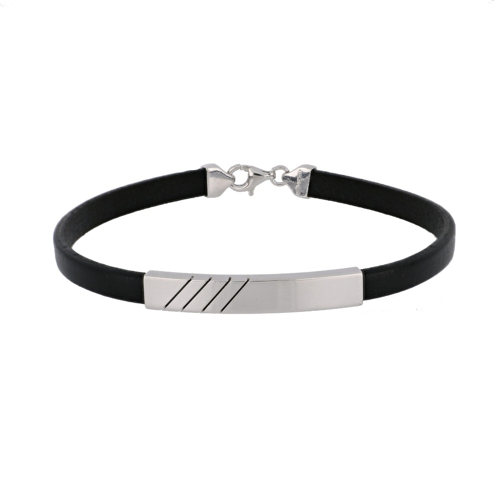 Bracciale con galvanica rodio