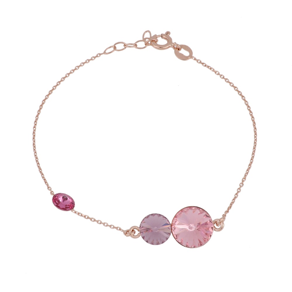 Bracciale con galvanica rosa