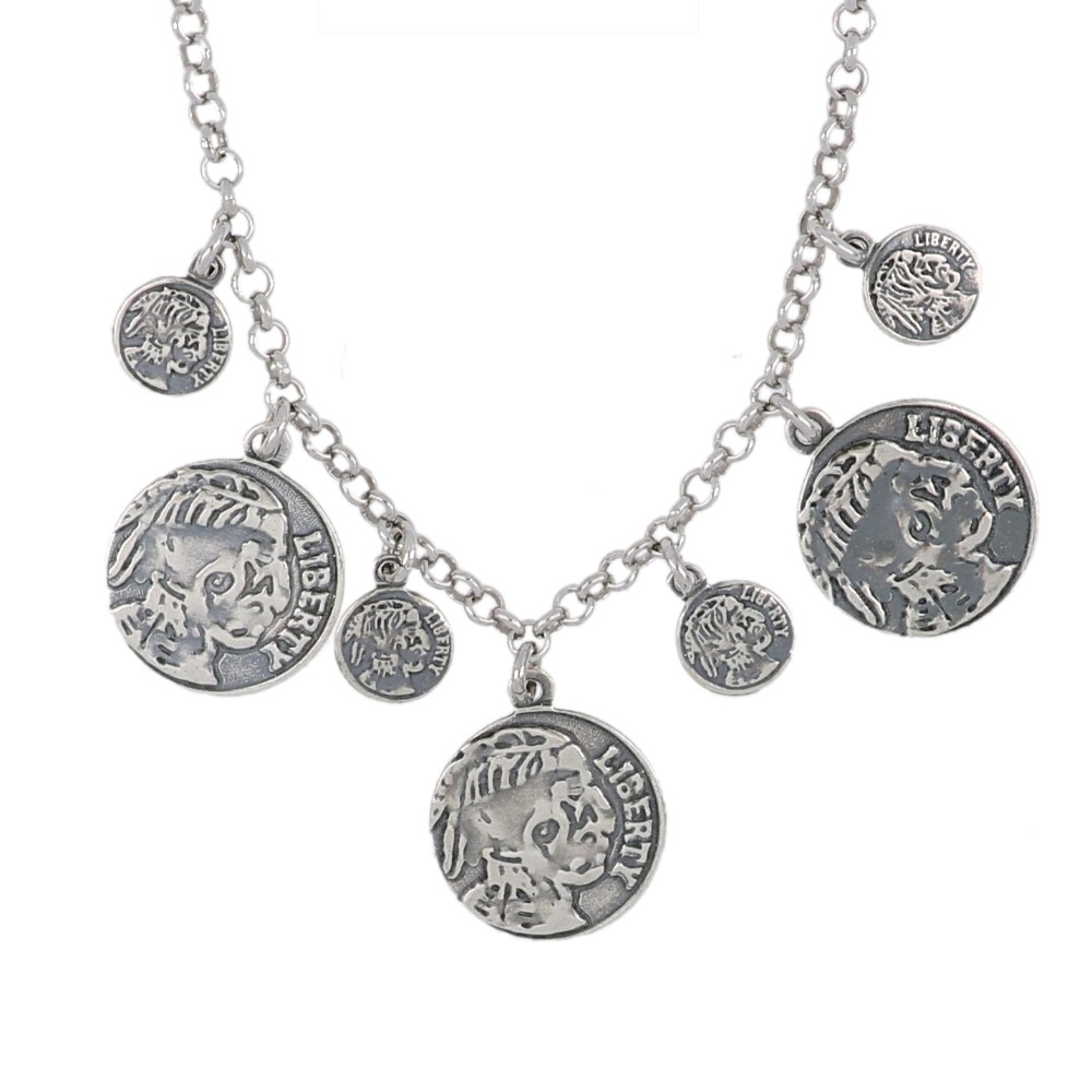 Collana monete antiche - Necklace with ancient coins