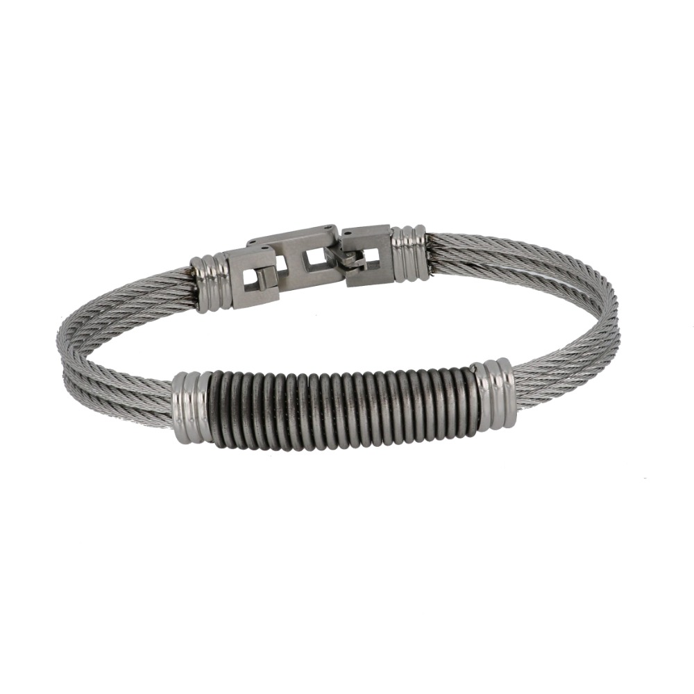 Bracciale cavetto acciaio