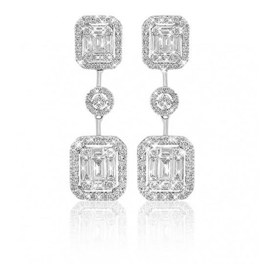 Diamond earrings