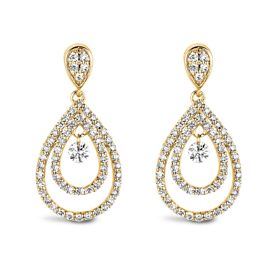 Diamond Earrings - Fantasy Collection