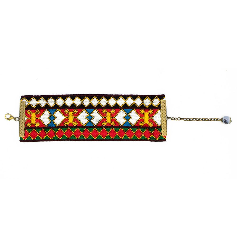 Palivar Balouch Embroidery Bracelet