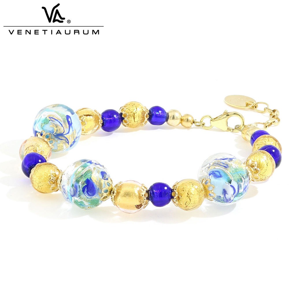 Murano Glass Beads Bracelet