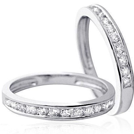 Diamond wedding band